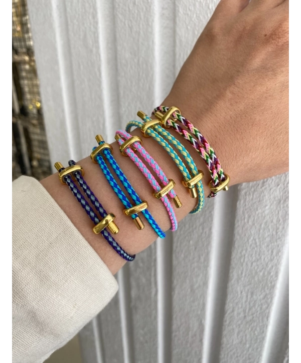 Çelik Örgü İp Bileklik