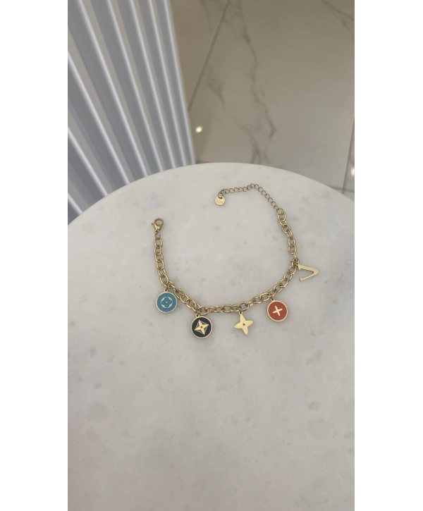 Çelik Tasarım Charm Bileklik