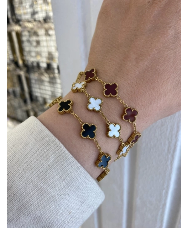 Çelik Yonca Bileklik