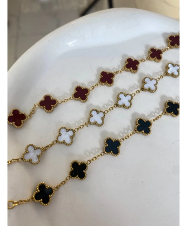 Çelik Yonca Bileklik