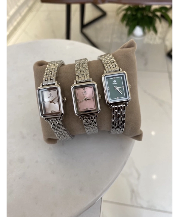 Dikdörtgen Kasa Bijuteri Saat