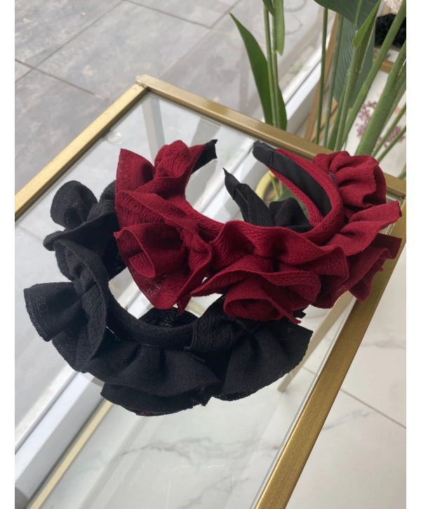 Kumaş Gül Model Taç