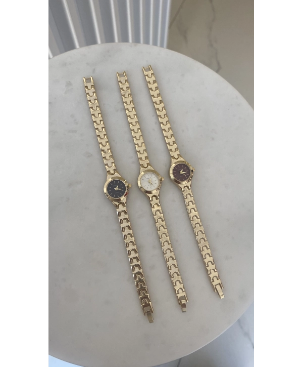 Minimal Gold Renk Saat