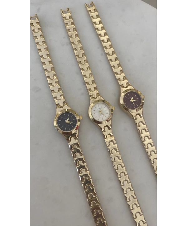 Minimal Gold Renk Saat