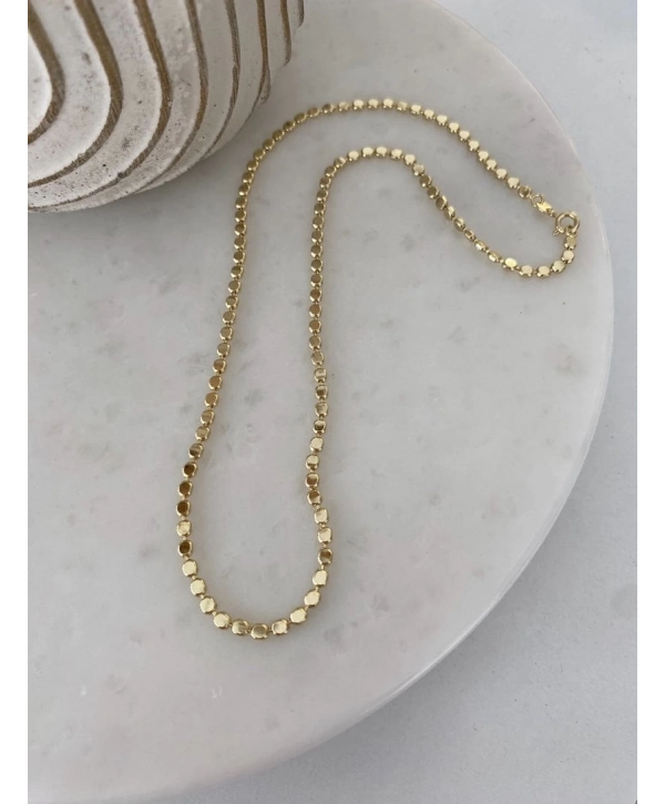 Özel Seri 45 Cm Ezme Zincir Kolye