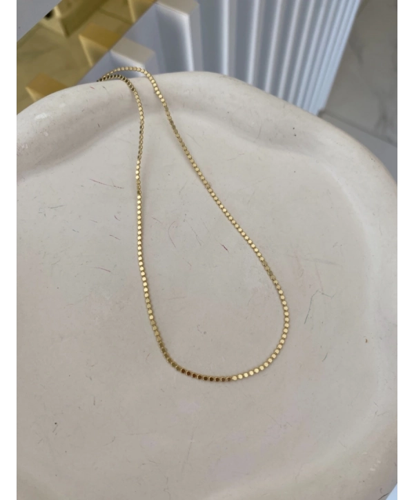 VIP 45 Cm İnce Pul Zincir Kolye