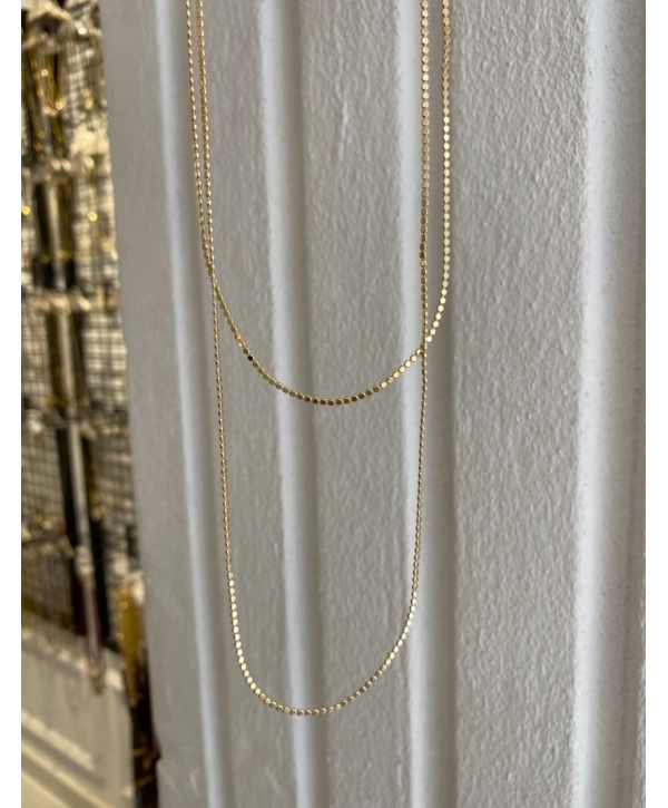 VIP 45 Cm İnce Pul Zincir Kolye