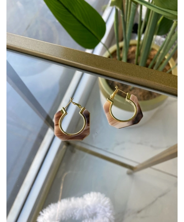 Özel Seri Altıgen Küpe