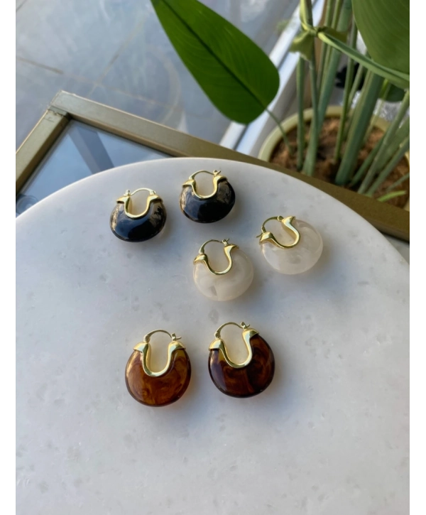 Özel Seri Bombe U Model Küpe