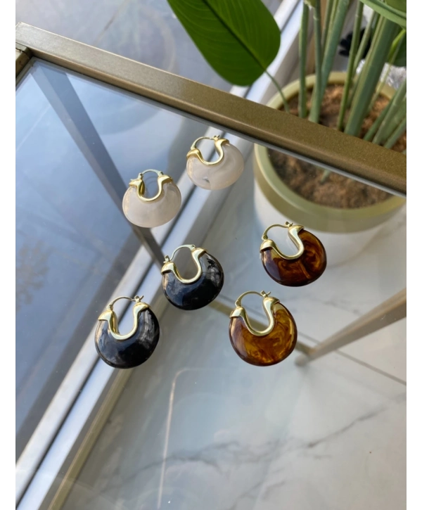 Özel Seri Bombe U Model Küpe