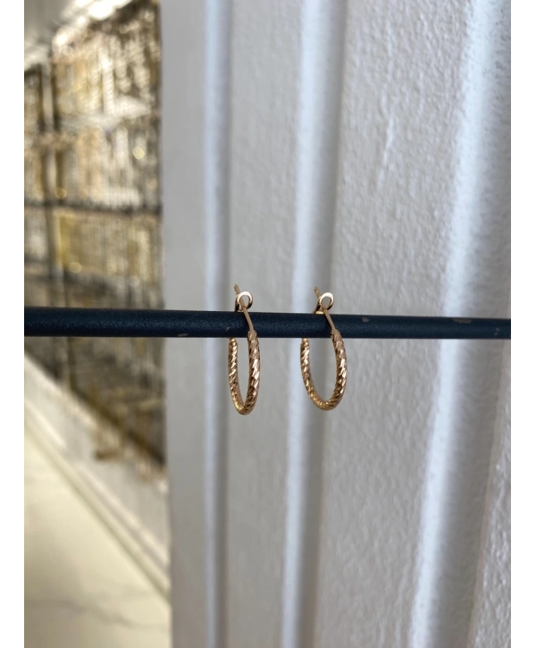 Özel Seri Burgulu Halka Küpe