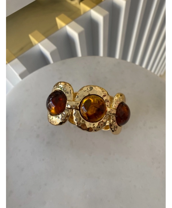 Özel Seri Oval Taş Detay Kelepçe