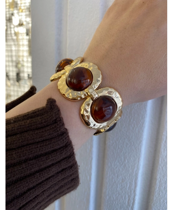 Özel Seri Oval Taş Detay Kelepçe