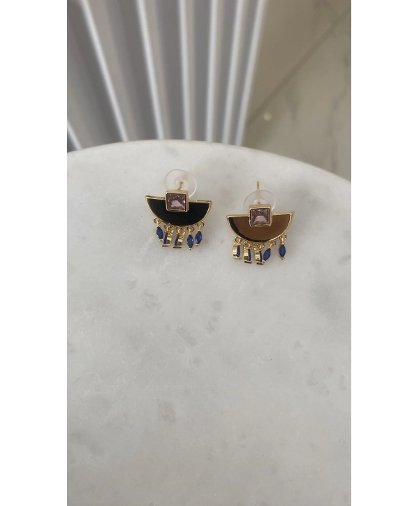Özel Seri Sallantılı Tasarım Küpe