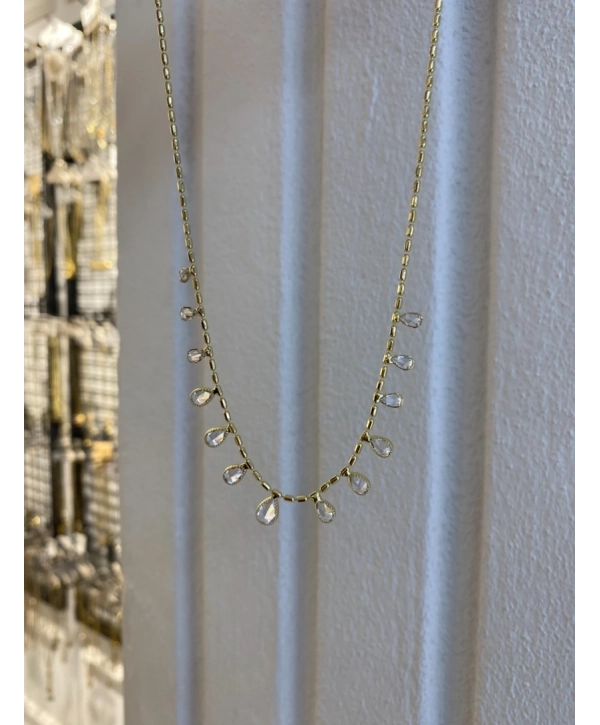 Özel Seri Sıralı Damla Model Kolye