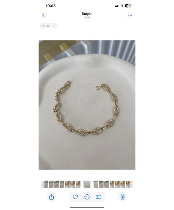 Özel Seri Sıralı Düğüm Bileklik