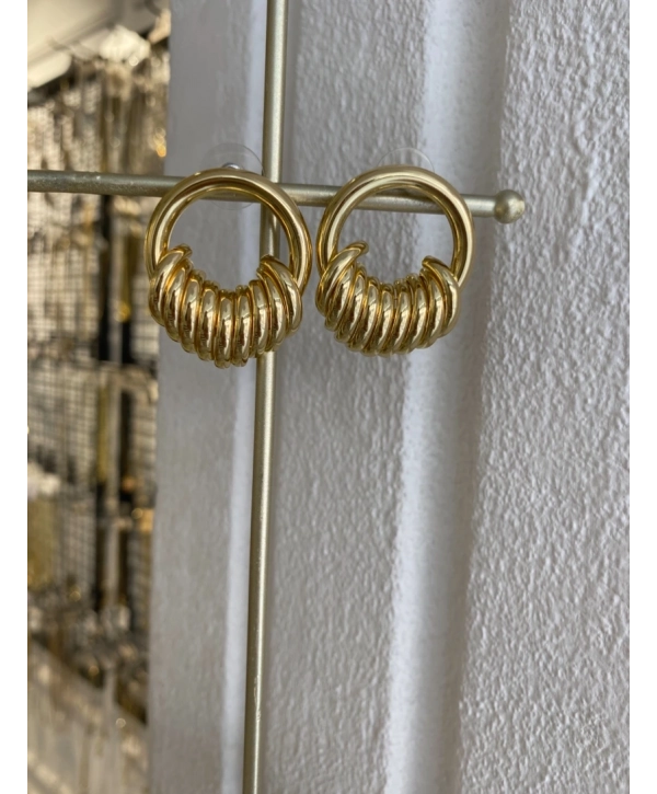 Özel Seri Tasarım Halka Küpe