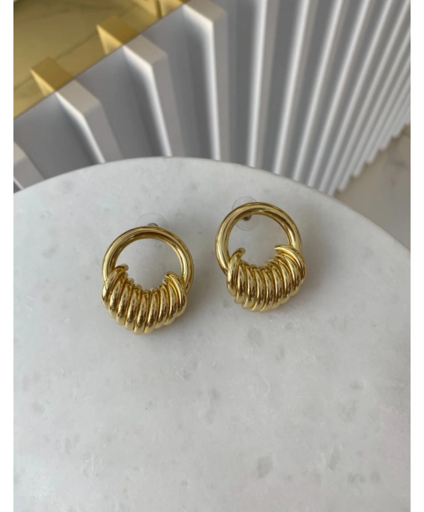 Özel Seri Tasarım Halka Küpe