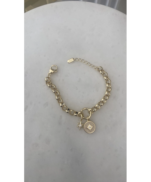 VIP CM Yıldız Charm Bileklik