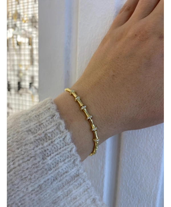 VIP İnce Kemik Model Zirkon Taş Detay Bileklik