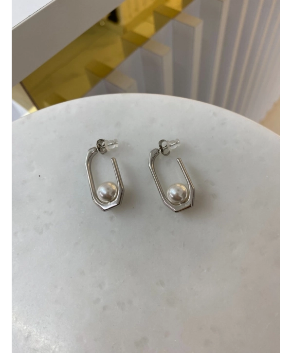 VIP İnci Detay Tasarım Küpe