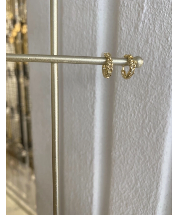 VIP Minimal Zincir model Küpe