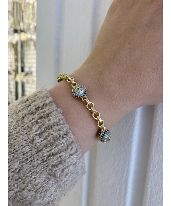 VIP Nazar Boncuk Detay Bileklik