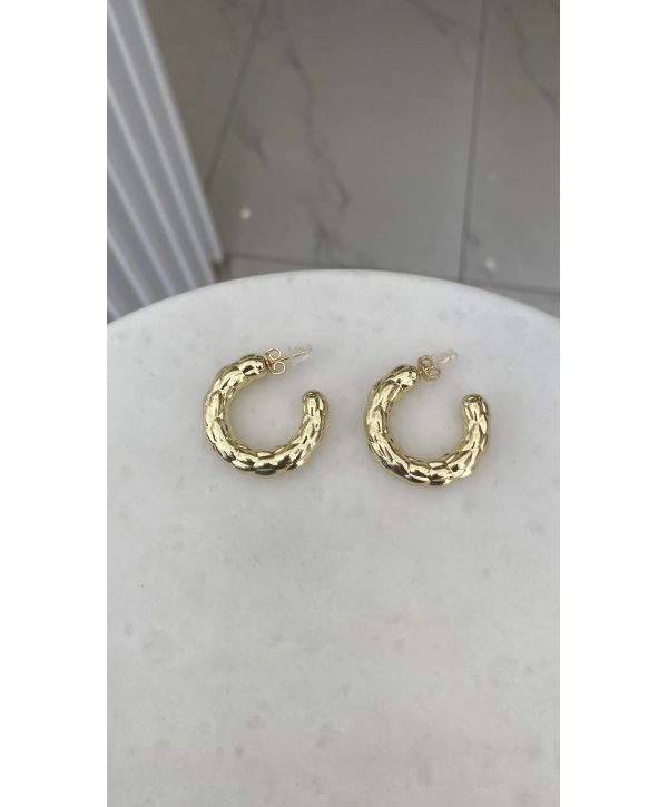 VIP XP Bombe Oval Desen C Küpe