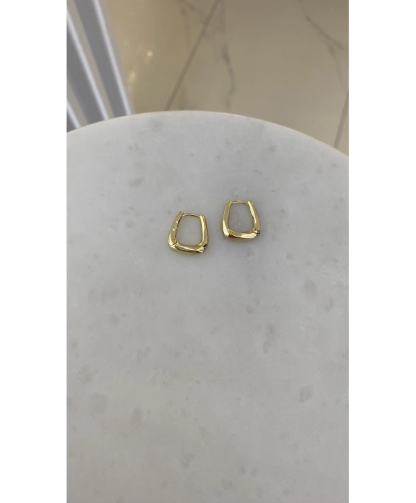 VIP XP Köşeli U Küpe