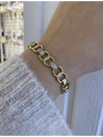 VIP İç İçe Geçme Halka Bileklik