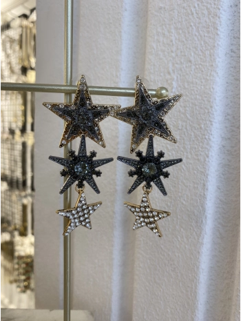 Özel Sallantılı Yıldız Küpe