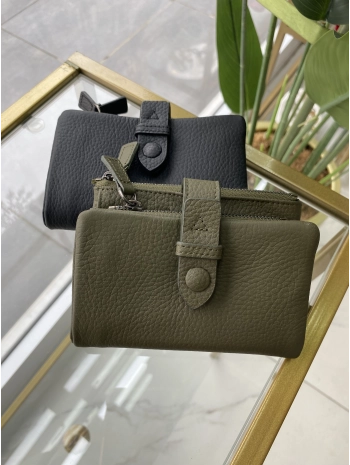 Küçük Hakiki Deri Cüzdan