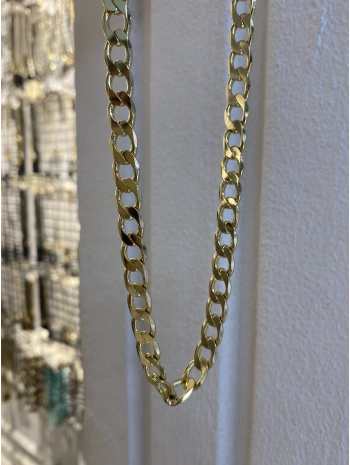 Vip İç İçe Geçme Yassı Klasik Zincir Kolye