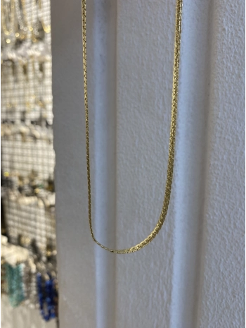 Vip İnce İtalyan S Zincir Kolye