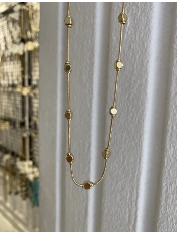 Çelik Küp Detay Kolye