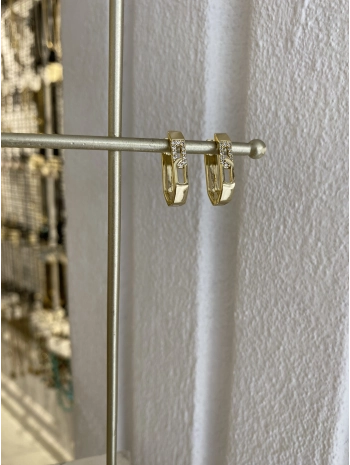 VIP Zincir Detay U Küpe