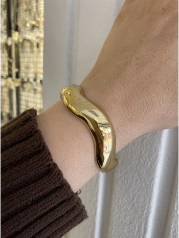 Çelik Kıvrımlı Kalın Kelepçe