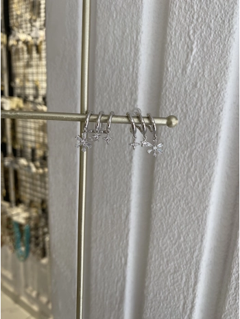 VIP Seri Çiçek Detay Çoklu Görünüm Küpe