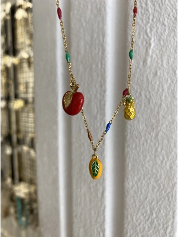 Çelik Elma ve Ananas Detay Halhal