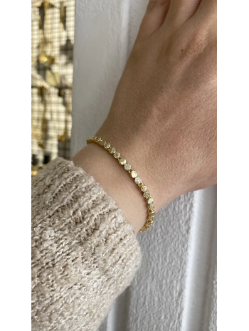 VIP Minimal Sıralı Daire Bileklik