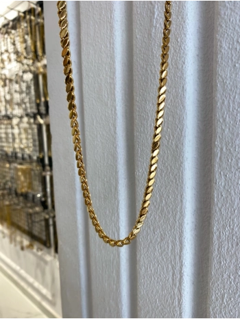 Çelik Arpa 45 Cm Zincir Kolye