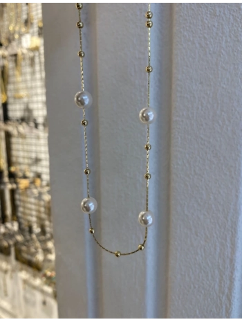 Çelik İnci Detay Kolye