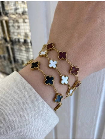 Çelik Yonca Bileklik