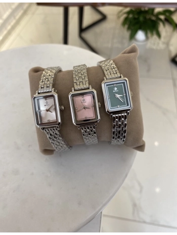 Dikdörtgen Kasa Bijuteri Saat