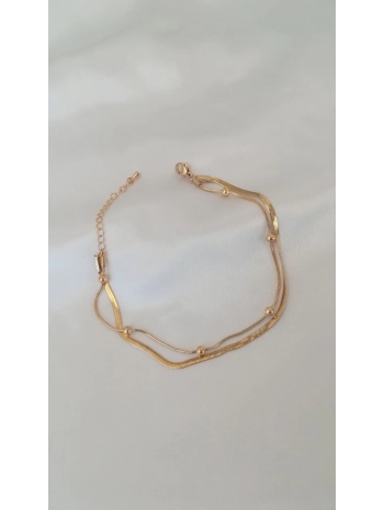 İkili İtalyan Zincir Halhal