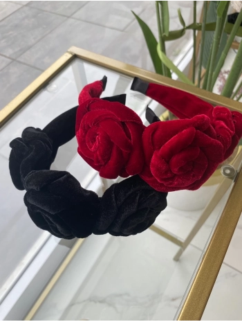 Kadife Gül Model Taç