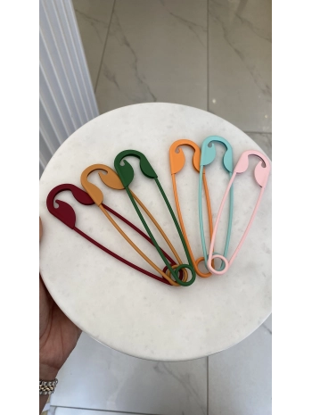 Mat Çengelli İğne Saç Tokası