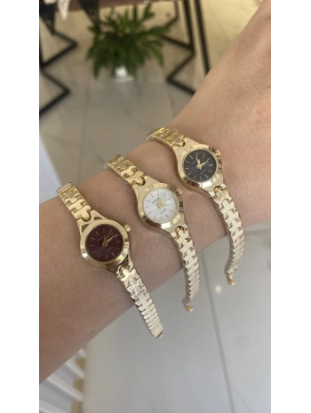 Minimal Gold Renk Saat
