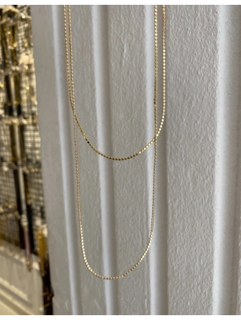 Özel Seri 60 Cm İnce Pul Zincir Kolye