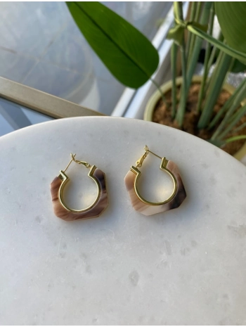 Özel Seri Altıgen Küpe